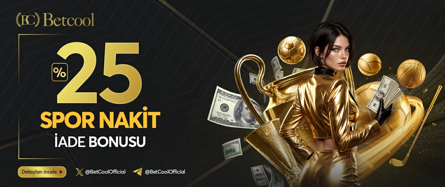Betcool %25e varan spor nakit iade bonusu