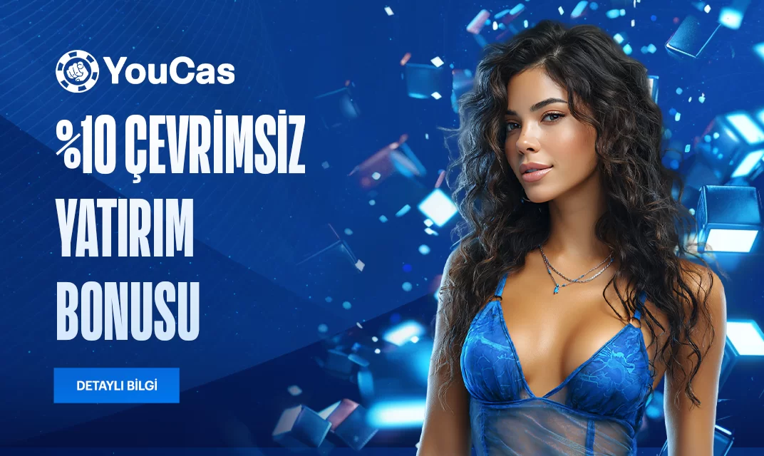 YouCas %10 çevrimsiz casino yatırım